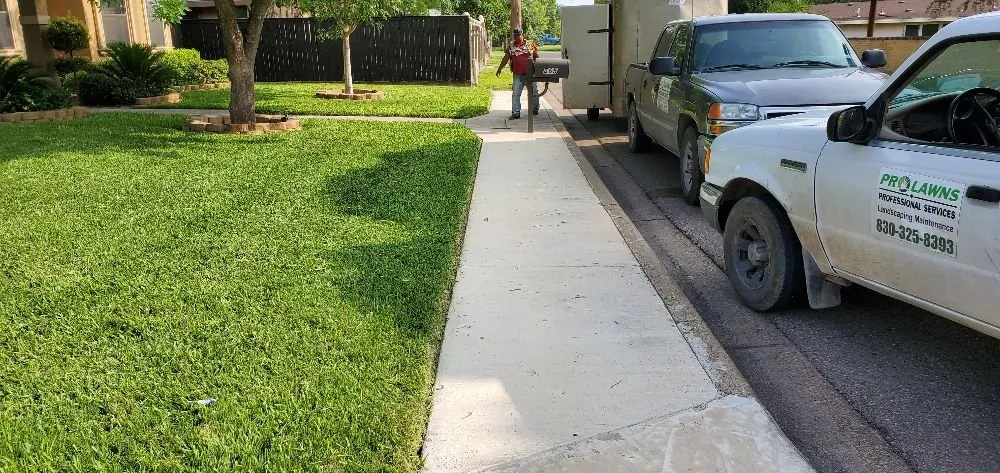 Affordable yard maintenance for residential properties in Eagle Pass, TX by ProLawns Professional Services