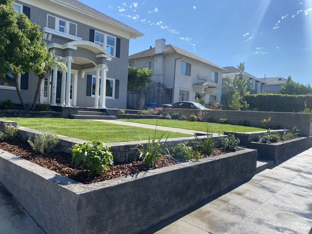 Professional outdoor landscaping in Los Angeles, CA by Prolific Landscaping