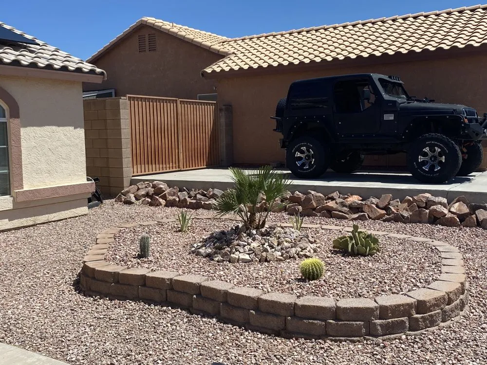 Professional landscape installation near you in Fort Mohave, AZ by Prolific Landscaping Services