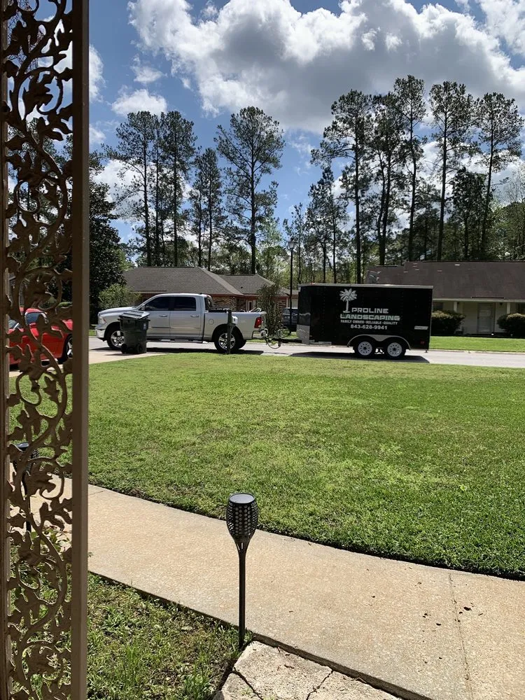 Custom garden landscaping in Moncks Corner, SC by Proline Landscaping