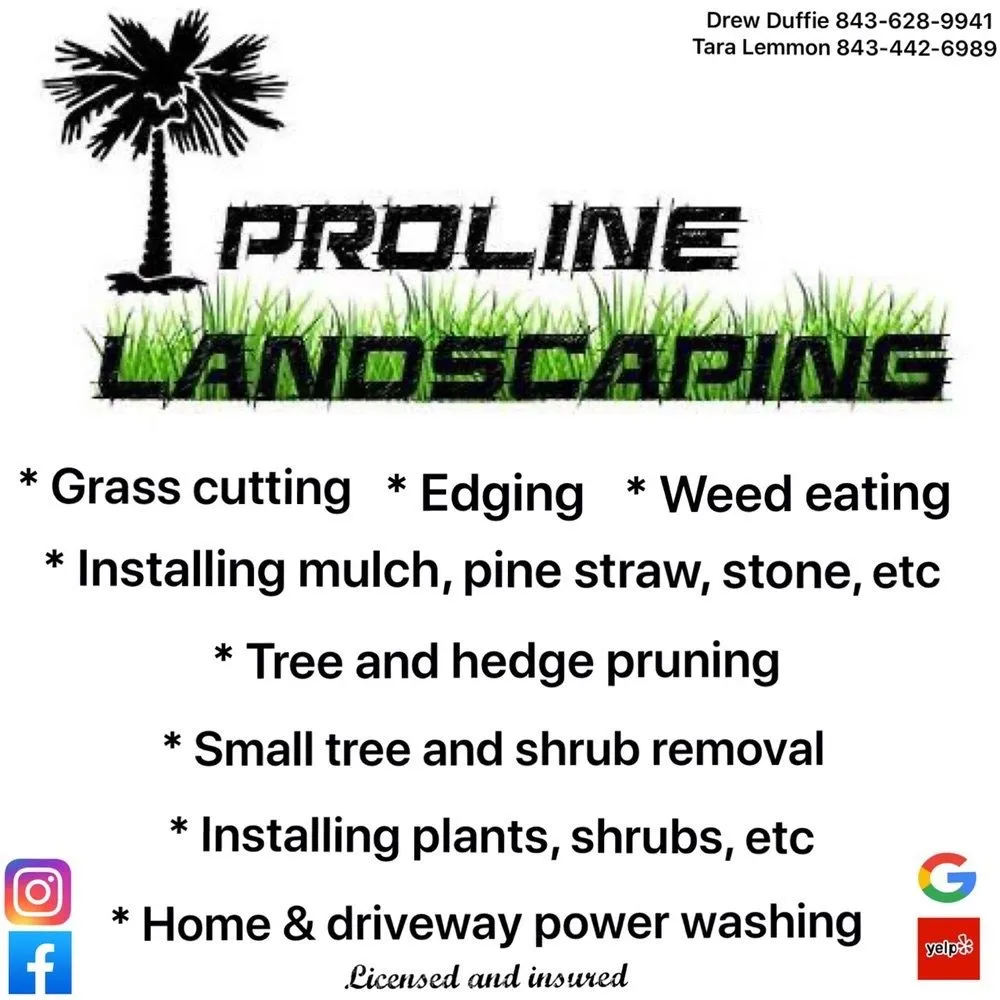 Top-rated landscape design in Moncks Corner, SC by Proline Landscaping