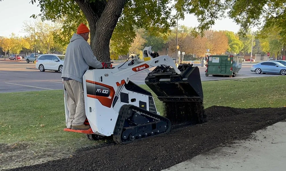 Trusted lawn mowing service with custom design in Sioux Falls, SD by PROLINE Property Services