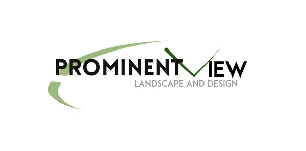 Prominent View Landscape and Design Logo
