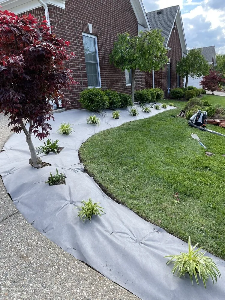 Reliable yard cleanup service with custom design in Worthington Hills, KY by Promise Landscapes