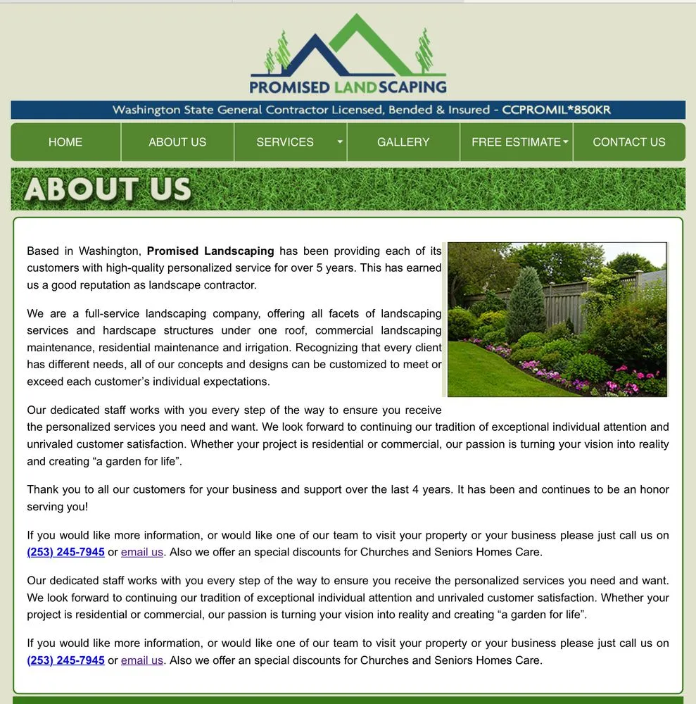 Affordable yard cleanup service near you across Federal Way, WA - Promised Landscaping