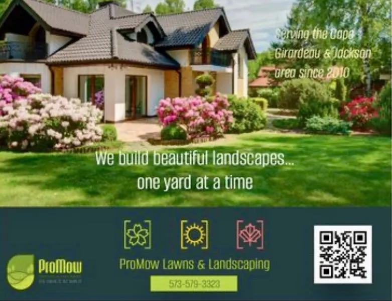 Affordable garden landscaping in Cape Girardeau, MO by ProMow Lawn Service .