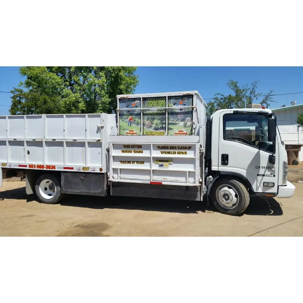 Affordable yard cleanup service for beautiful yards in Bakersfield, CA by Pronto Gardening