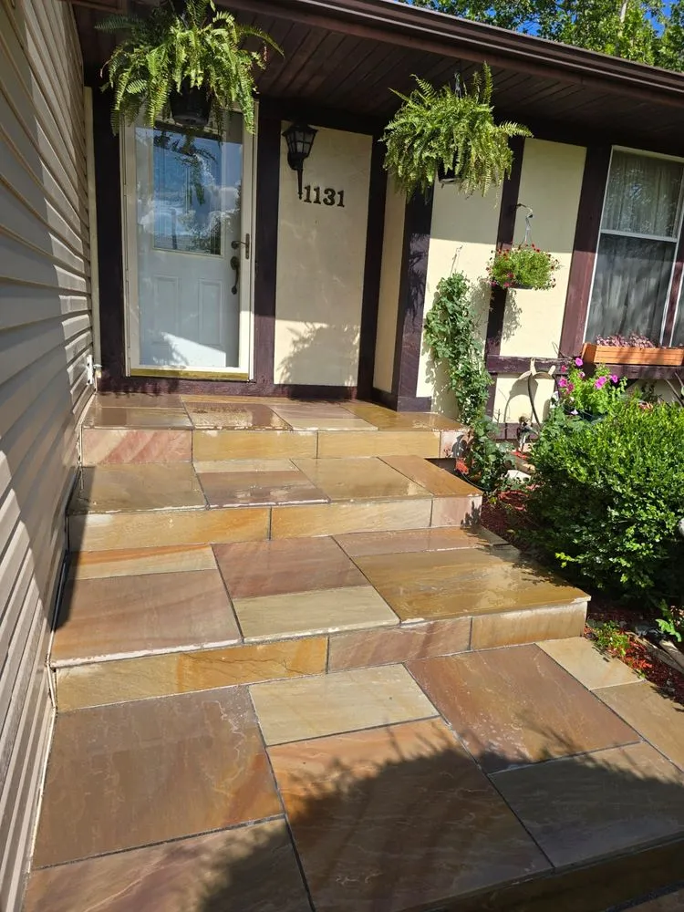 Local garden landscaping in Montgomery, IL by ProPath Brick Pavers & Landscaping