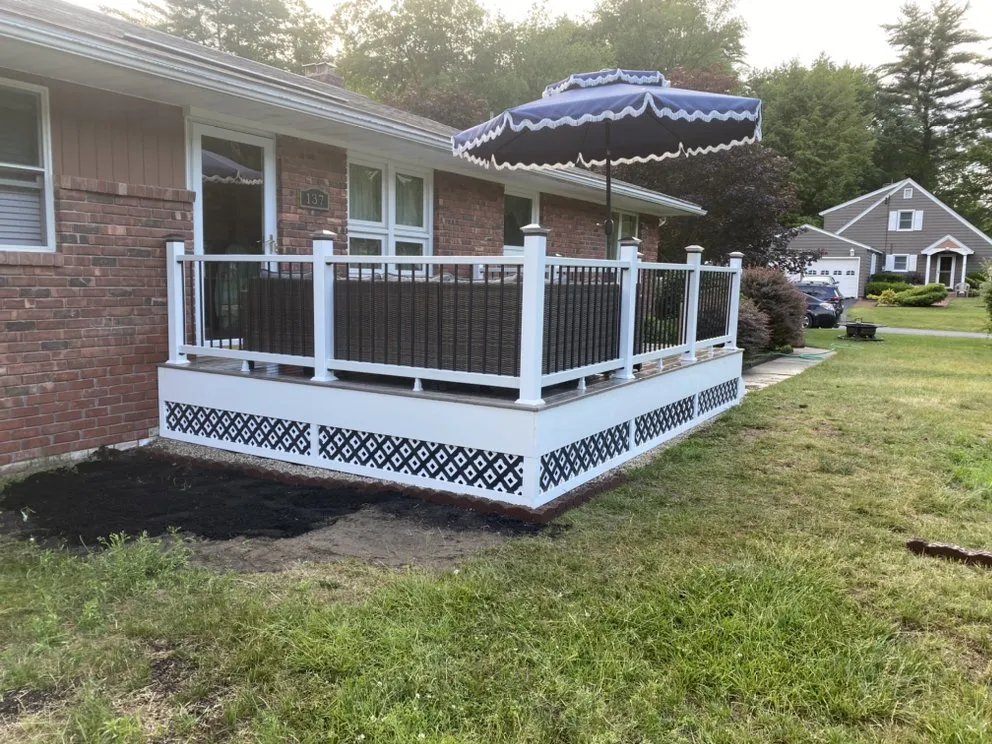 Professional landscape installation in Delmar, NY by Proper Lawn Care