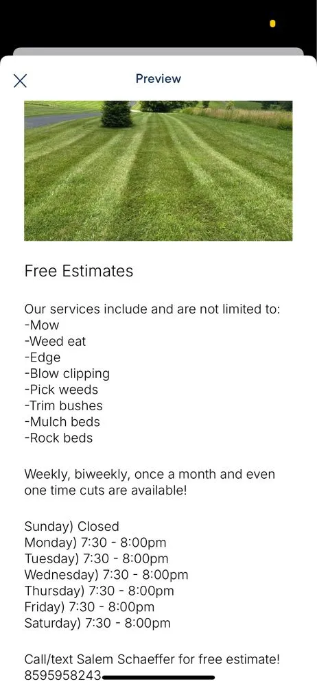 Custom landscaping services experts serving Winchester, KY - Proper Stripes Lawn Service