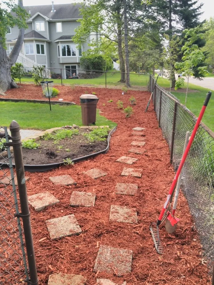Custom landscape installation in St. Cloud, MN by Property Care Services