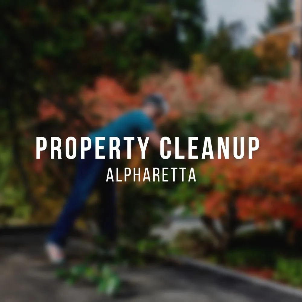 Affordable lawn care service in Alpharetta, GA by Property Cleanup, LLC
