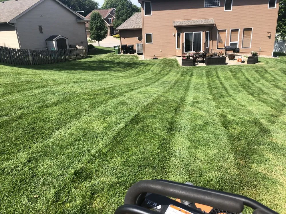 Local landscape installation in La Vista, NE by Property Enhancement Services