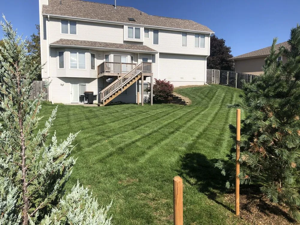 Local landscape installation in La Vista, NE - Property Enhancement Services