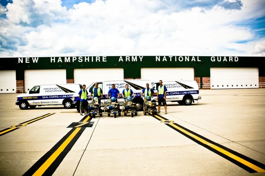 Custom landscape design near you across Londonderry, NH - Property Innovation Sealcoating & Line Striping