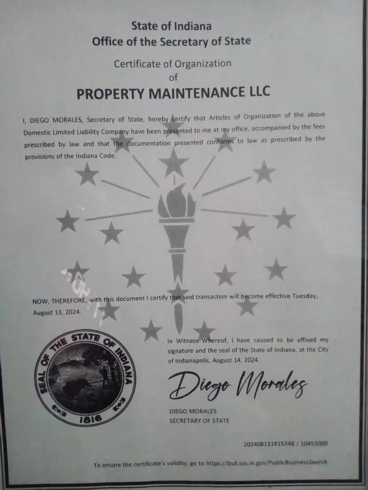 Affordable landscape design in Crawfordsville, IN by Property Maintenance