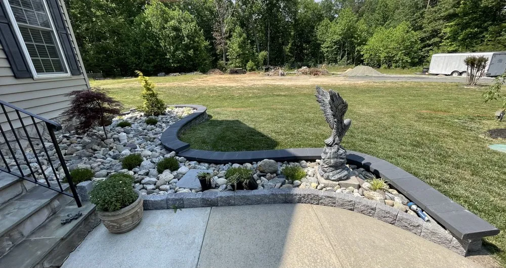 Custom yard cleanup service for homes in Locust Grove, VA by Property Maintenance