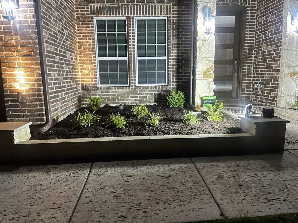 Custom residential landscaping in Fort Worth, TX by Property Pros DFW