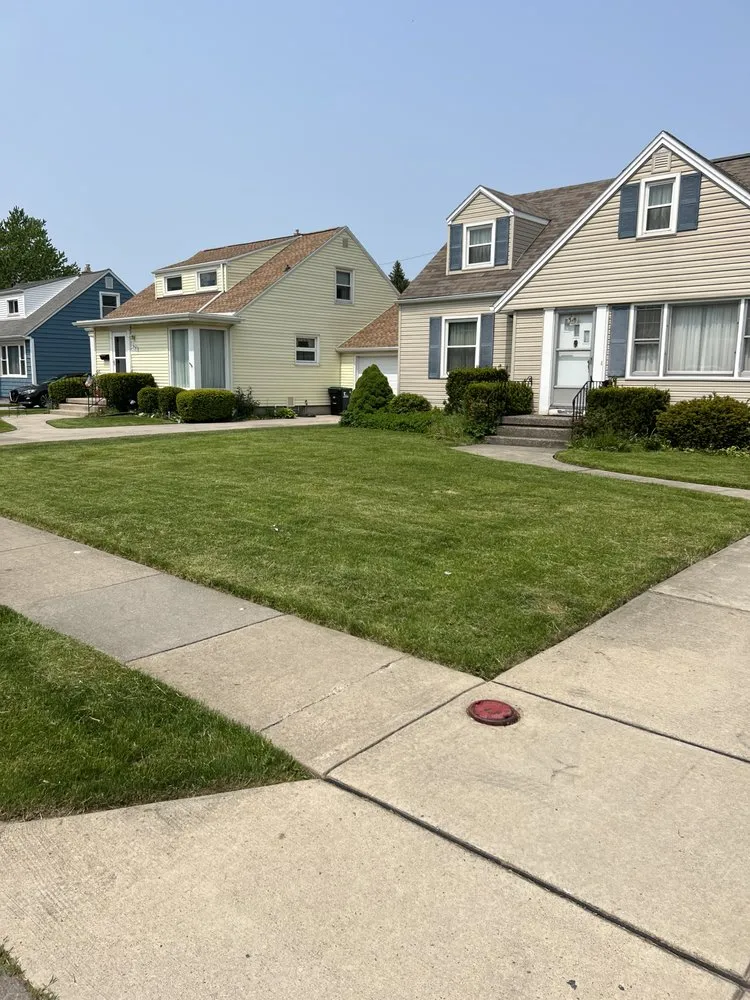 Professional outdoor landscaping for beautiful yards in Buffalo, NY by Property Services Of Buffalo