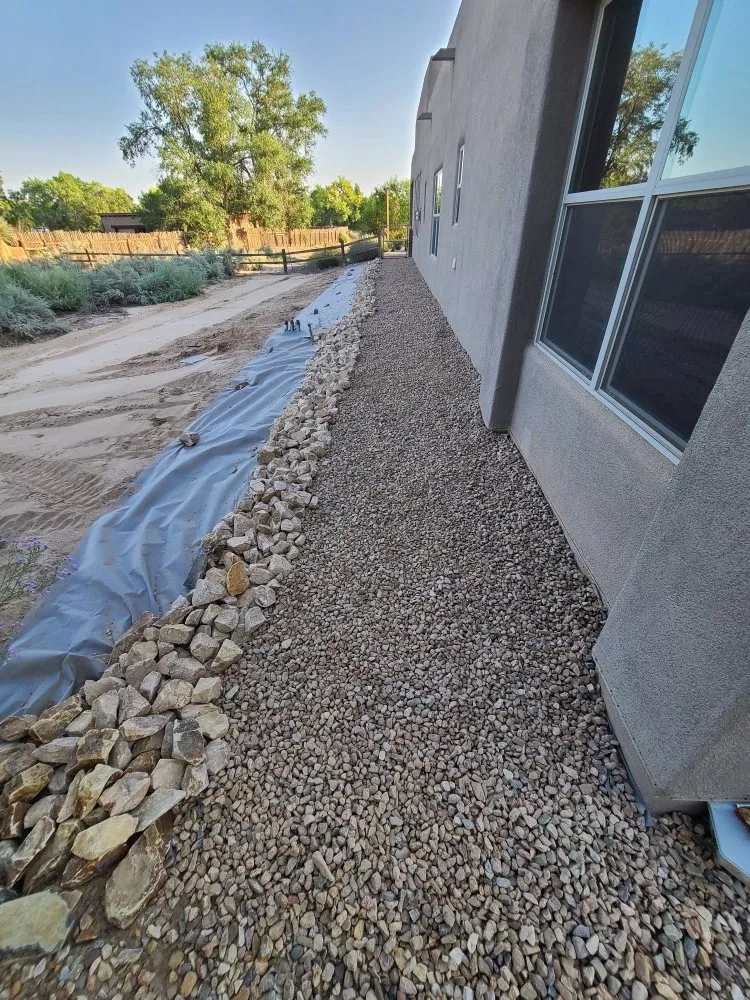 Professional outdoor landscaping in Albuquerque, NM by Property Specialist