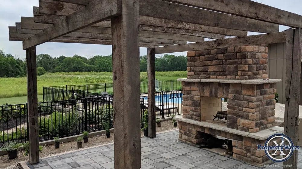 Local outdoor landscaping in Delaware, OH by Property Worx