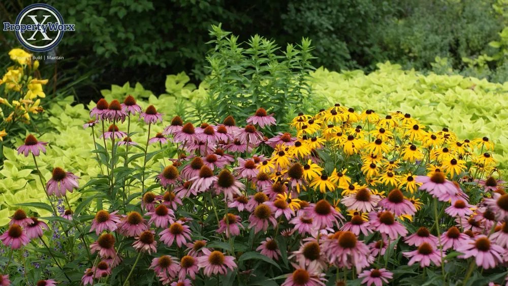 Professional garden landscaping in Delaware, OH by Property Worx