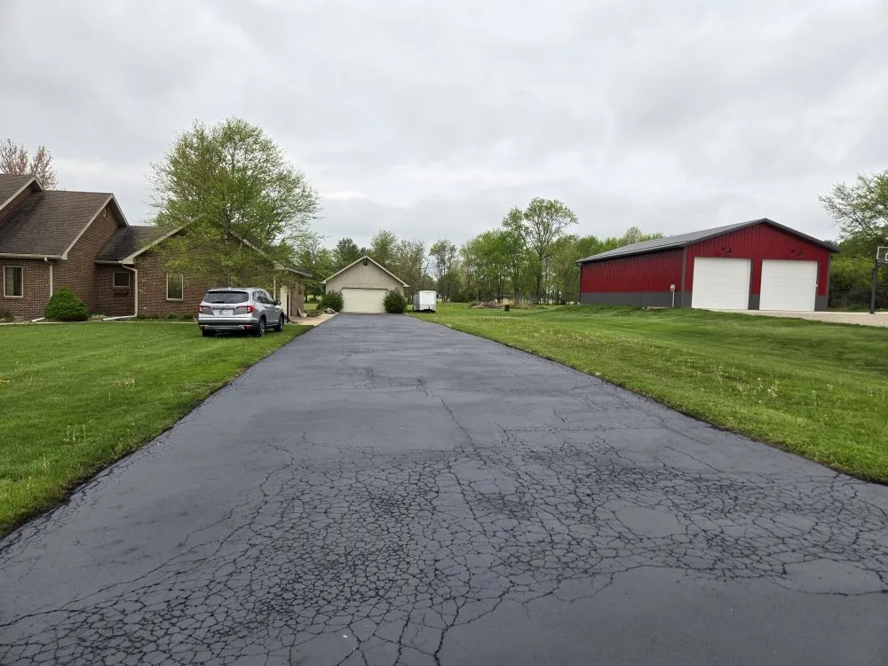 Professional outdoor landscaping for residential properties across Whiteland, IN - Pro's Asphalt