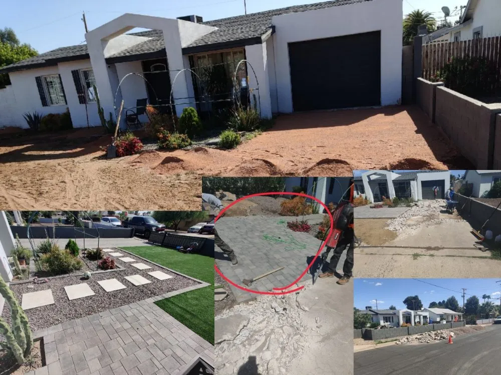Affordable yard maintenance in Mesa, AZ by Pros Hardscape & Tree Sod