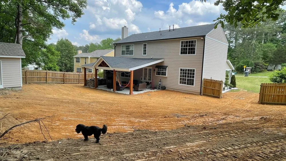 Affordable garden landscaping for homes across Lawrenceville, GA - ProScape Grading Excavation And Clearing Service