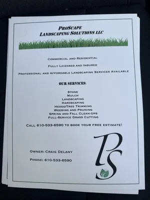 ProScape Landscaping Solutions