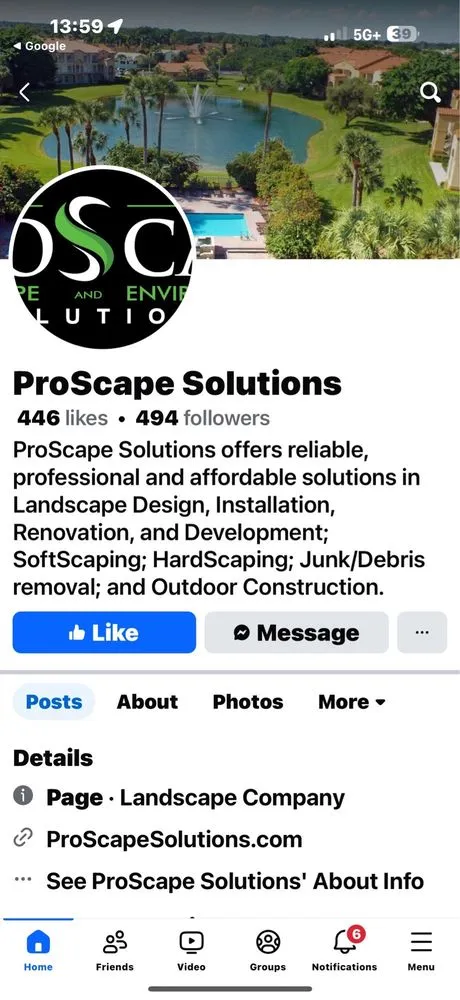 Trusted outdoor landscaping for outdoor upgrades in Titusville, FL by ProScape Solutions