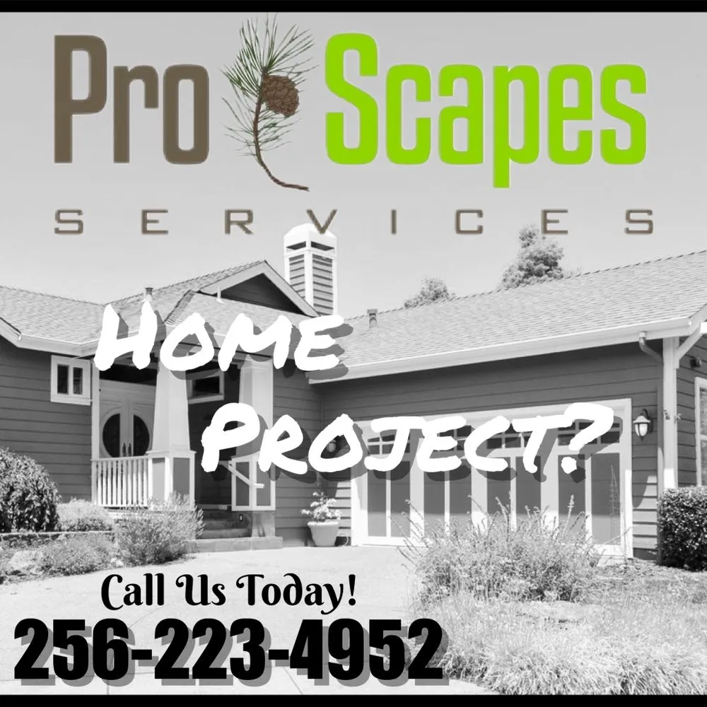 Professional landscape installation for homes in Munford, AL by Proscapes and Services
