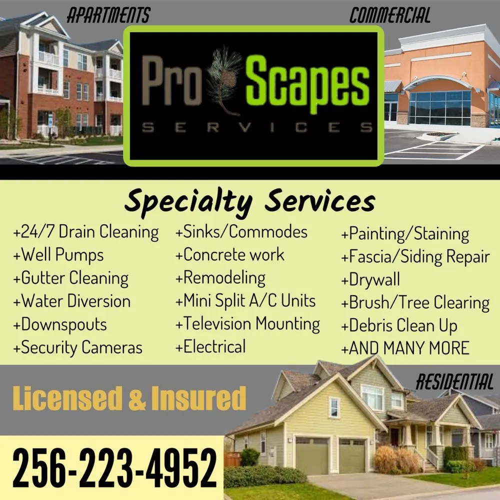 Trusted yard cleanup service in Munford, AL - Proscapes and Services