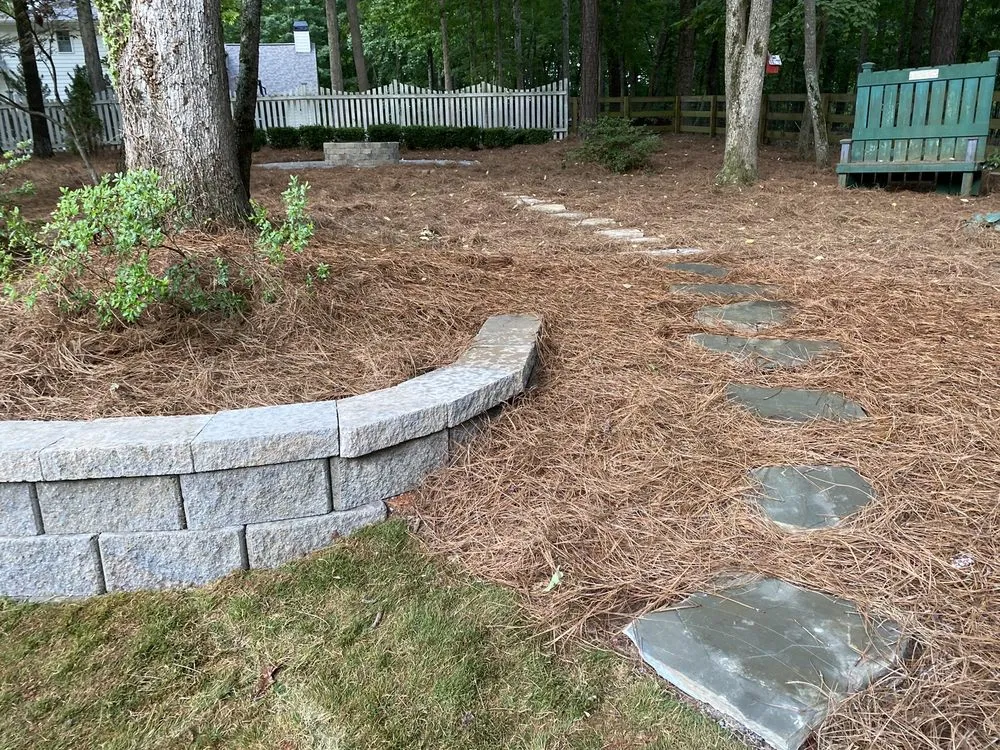 Professional landscape installation in Acworth, GA by Proscapes and Tree