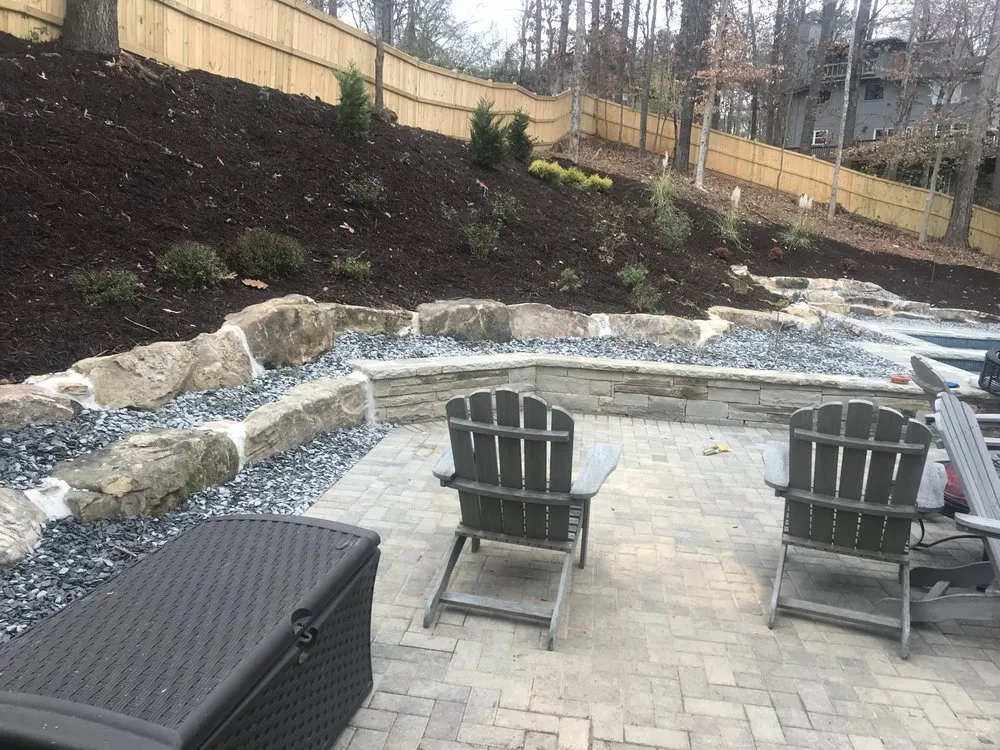 Custom lawn mowing service in Acworth, GA by Proscapes and Tree