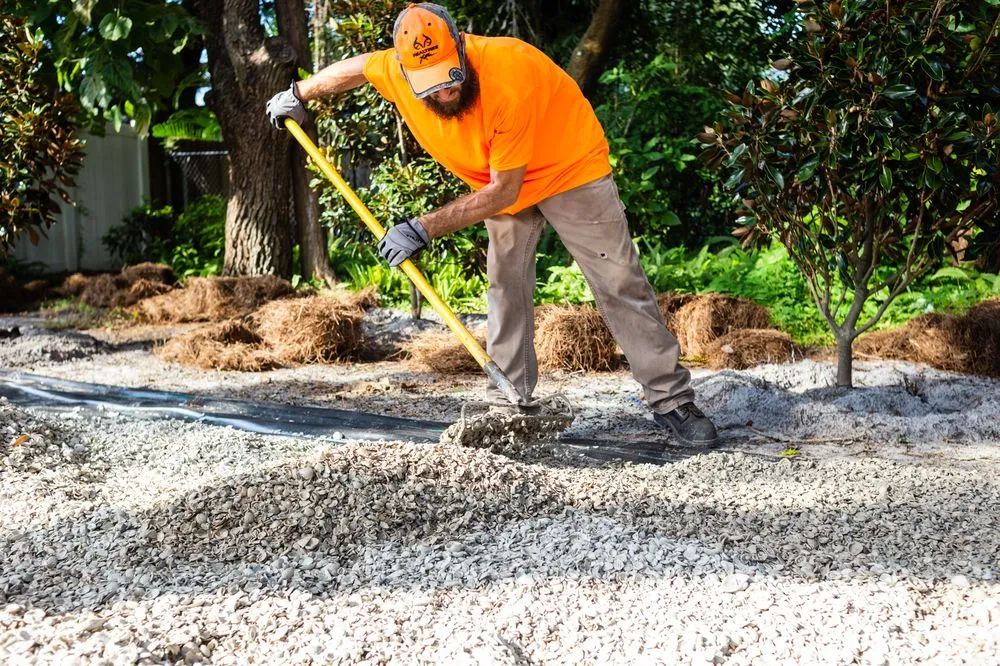 Professional landscape installation for residential properties in Sarasota, FL by Proscapes by Shawn Brooks