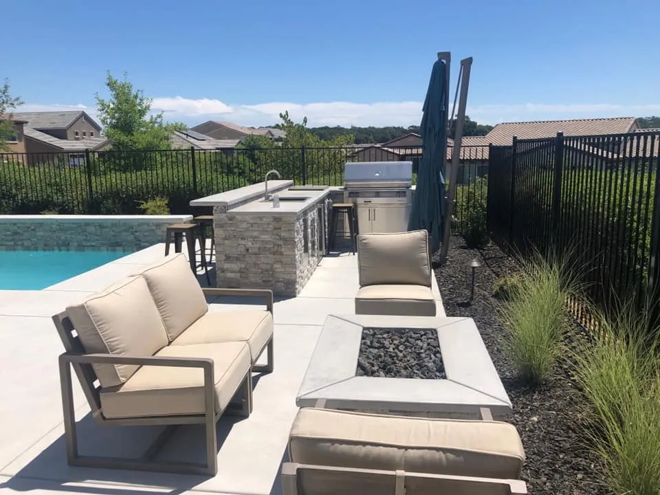 Top-rated outdoor landscaping experts serving Rancho Cordova, CA - ProScapes Design Pool Landscape