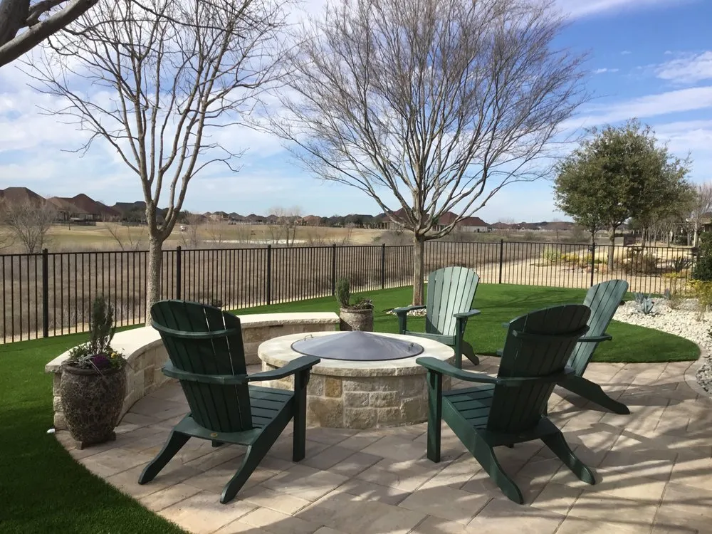 Custom garden landscaping in Fort Worth, TX by ProScapes Lawn Care