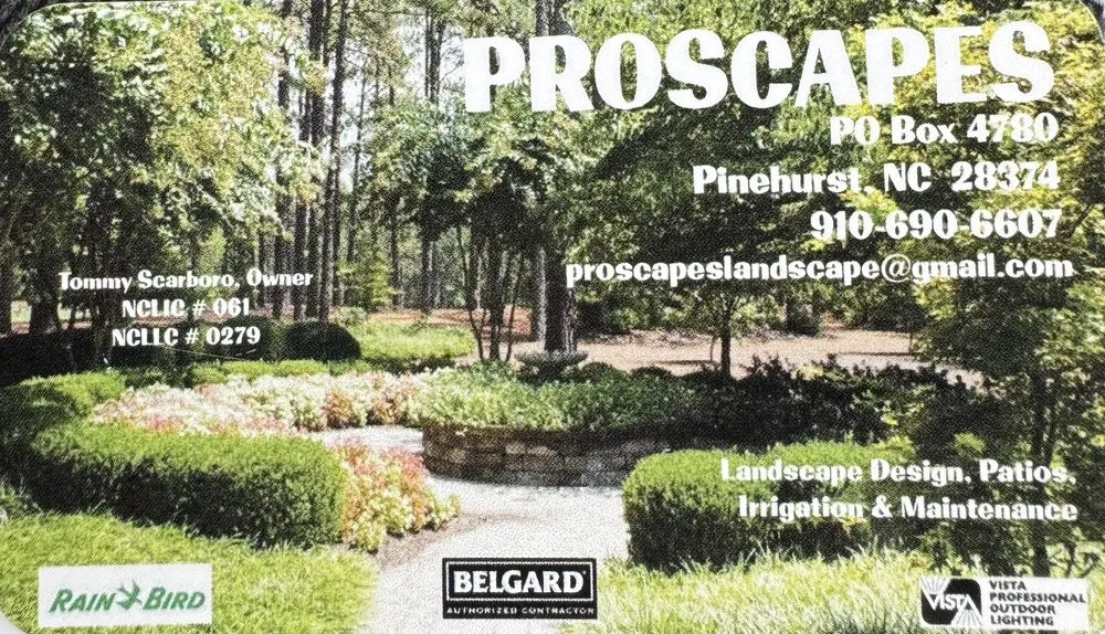 Expert residential landscaping in West End, NC by Proscapes