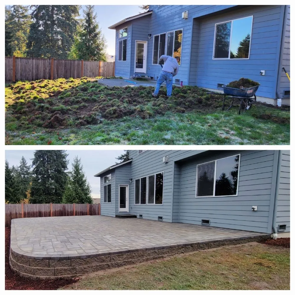 Trusted outdoor landscaping for homes in Bothell, WA by Prosper Landscape & Construction