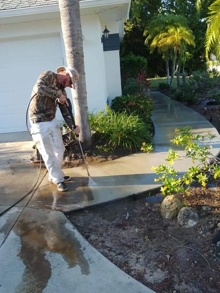 Professional garden landscaping for residential properties in Cape Coral, FL by Prosperous Landscape & Home Maintenance