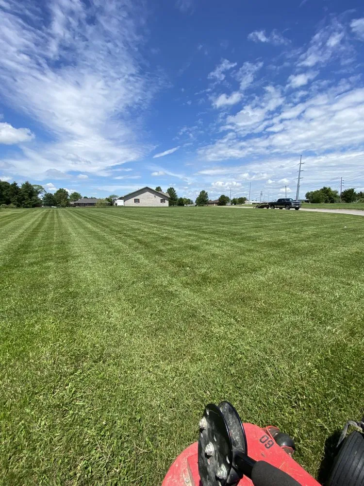 Professional yard maintenance with custom design in Tipton, MO by ProStar Lawn Care