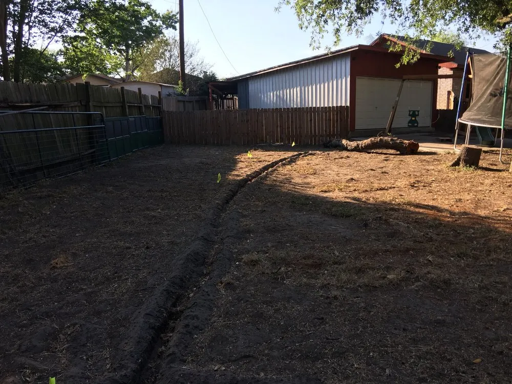 Professional landscape installation in Portland, TX by ProTech Landscaping