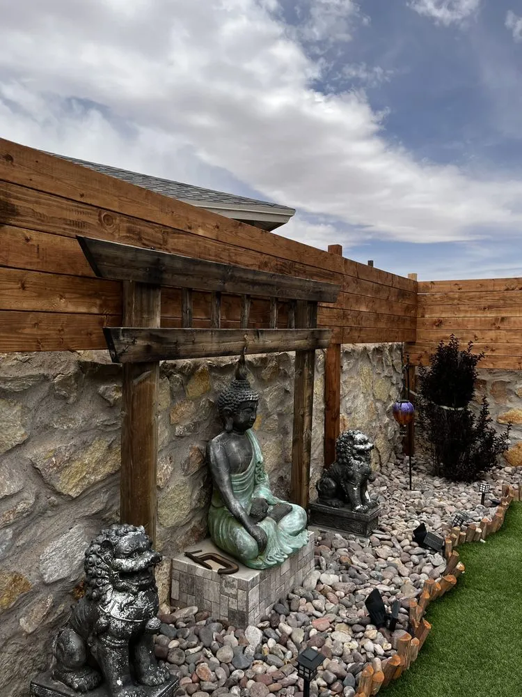 Professional outdoor landscaping in El Paso, TX by Protense