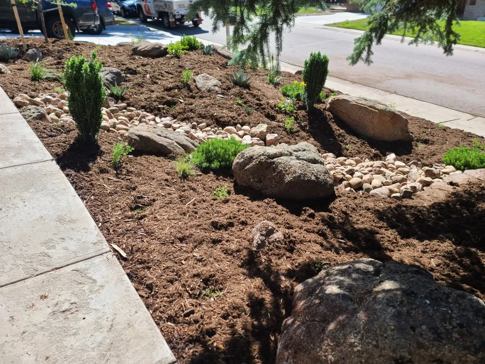Reliable landscape installation for homes in Denver, CO by Proterra Landscapes