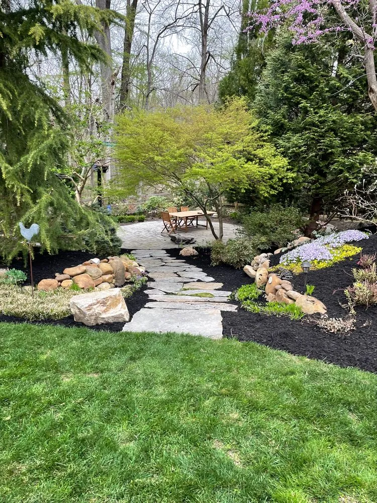 Custom yard maintenance for homes in Sykesville, MD by Proterra Services