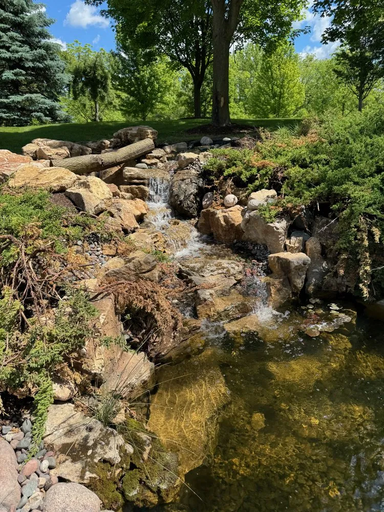 Local landscape installation in Wauconda, IL - Proud Ponds