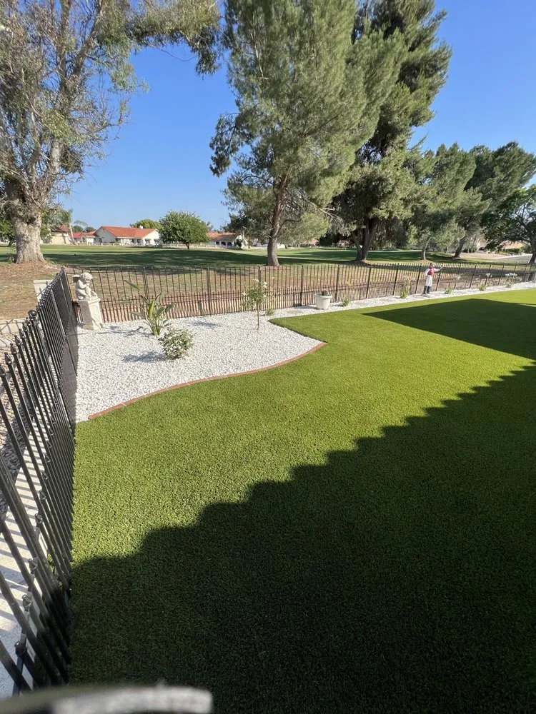 Professional lawn mowing service for year-round maintenance in San Jacinto, CA by Providence Landscaping