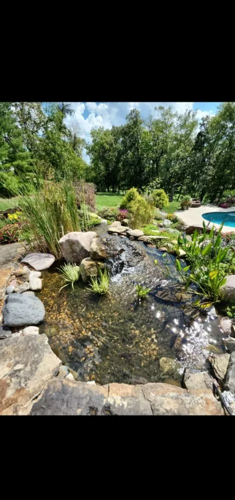 Top-rated lawn mowing service in Ofallon, MO - Providence Pond Service