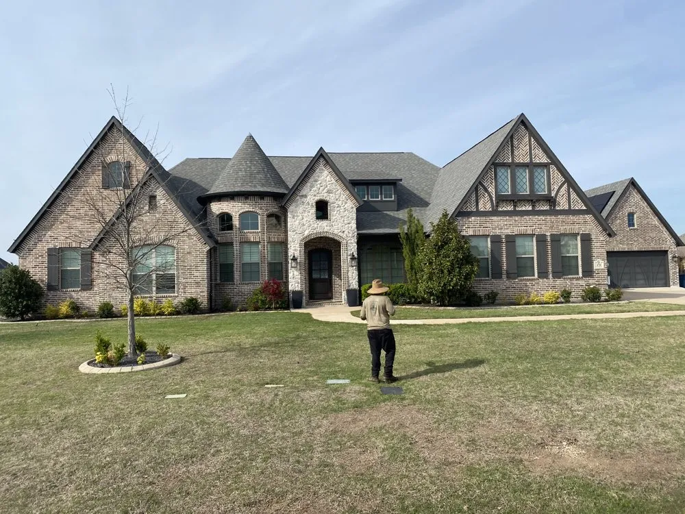 Expert landscape installation in Princeton, TX by Provista Texas Landscaping